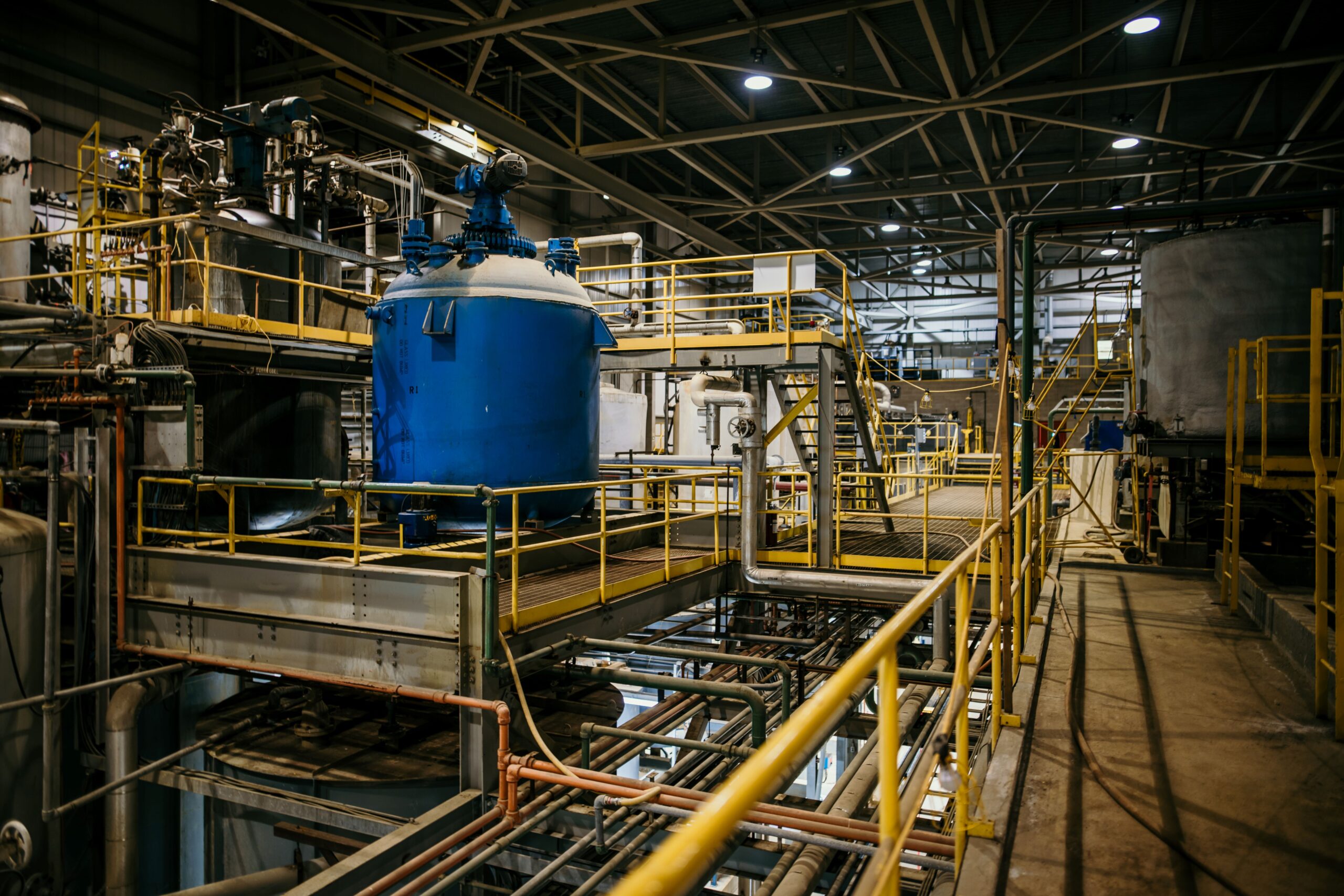 Existing Autoclave Leaching vessel being recommissioned